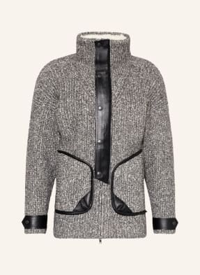 ISABEL MARANT Cardigan LINDLEY with faux fur