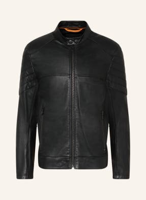 BOSS Leather jacket JOSET