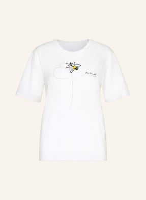 MARC CAIN T-Shirt mit Schmucksteinen