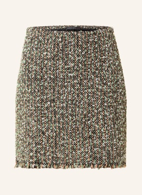 MARC CAIN Spódnica z tweedu z błyszczącą przędzą