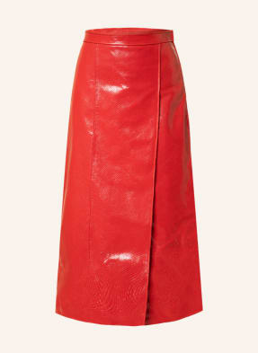 GUCCI Leather skirt