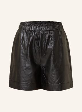 oui Shorts in leather look