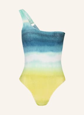 watercult One-shoulder swimsuit OMBRÉ FLOW