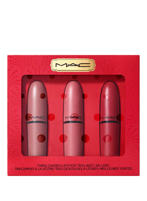 M.A.C THREE CHEERS LIPSTICK TRIO