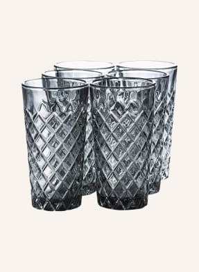APS Set of 6 drinking glasses HEALEY SMALL HI-BALL