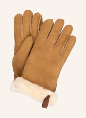 UGG Skórzane rękawiczki