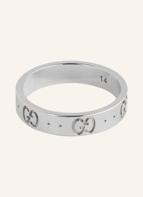 GUCCI Ring ICON aus 18 Karat Weißgold