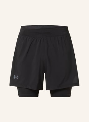 UNDER ARMOUR 2-in-1 running shorts UA ISO-CHILL