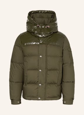 MONCLER Down jacket CHARDON in mixed materials with detachable hood