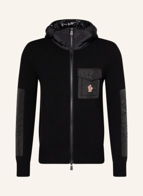 MONCLER GRENOBLE Cardigan in mixed materials 