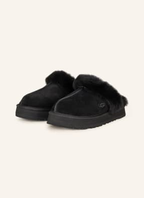 UGG Slippers DISQUETTE with real fur