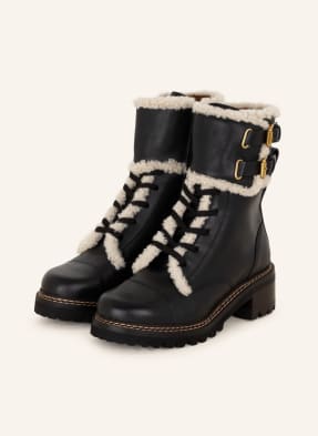 SEE BY CHLOÉ Boots MALLORY mit Echtfell