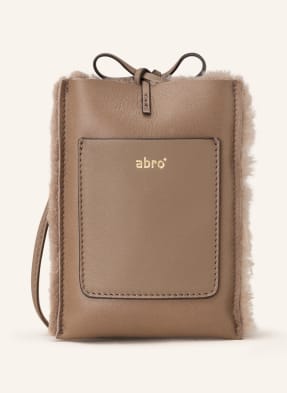 abro Smartphone-Tasche RAQUEL mit Echtfell