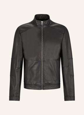 HUGO Leather jacket LOKIS