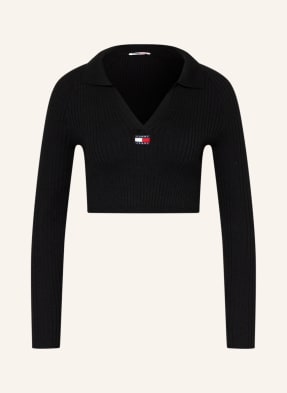 TOMMY JEANS Cropped long sleeve shirt