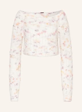 Free People Cropped sweater SUNSET CLOUD