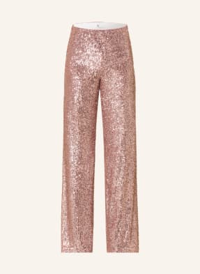 V by Vera Mont Wide leg trousers with sequins 