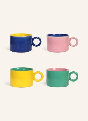 &k amsterdam Set of 4 cups CHIQUITO