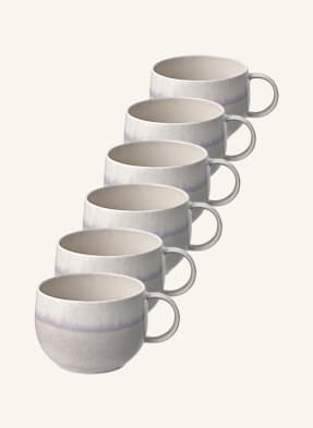 Villeroy & Boch Set of 6 coffee cups PERLEMOR