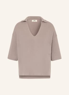 SMINFINITY Knitted polo shirt in cashmere 