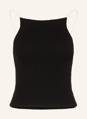 MUSIER PARIS Knit top LENA with beads