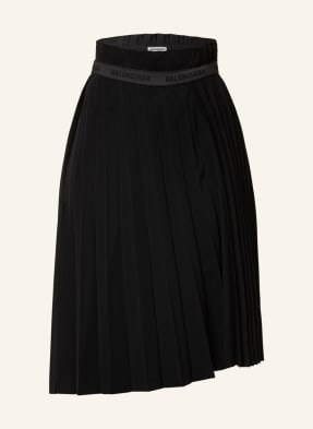 Breuninger Damen Kleidung Röcke Faltenröcke Faltenrock In Wickeloptik schwarz 