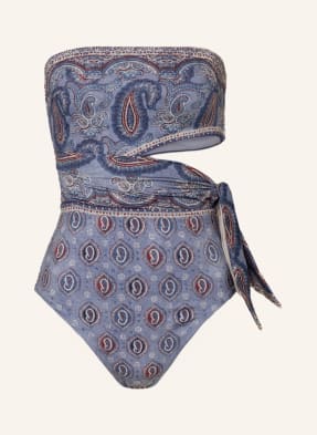 ZIMMERMANN Badeanzug VIT PLACEMENT SCARF TIE mit Cut-out