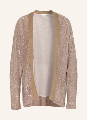FABIANA FILIPPI Knit cardigan with sequins