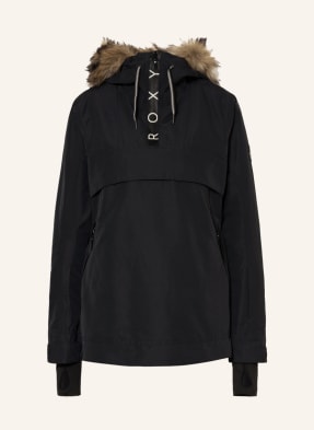 ROXY Ski jacket SHELTER with removable faux fur