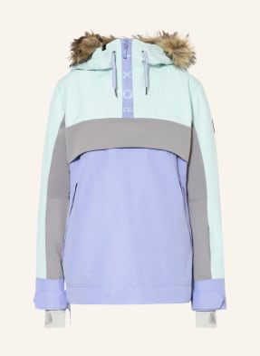 ROXY Ski jacket SHELTER with removable faux fur
