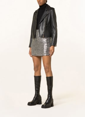 CLAUDIE PIERLOT Lederjacke CUZIA