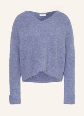 American Vintage Cropped sweater with alpaca 