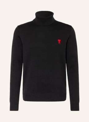 AMI PARIS Rollkragenpullover aus Merinowolle