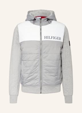 TOMMY HILFIGER Sweat jacket in mixed materials 