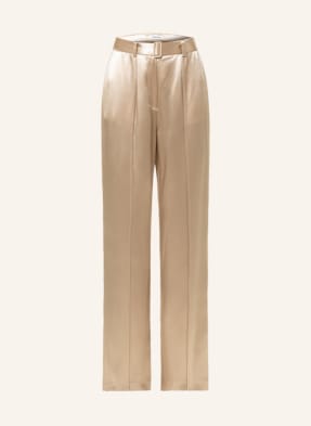 Calvin Klein Spodnie marlena NAIA z satyny