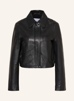 Calvin Klein Cropped-Lederjacke