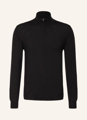 J.LINDEBERG Half-zip sweater made of merino wool