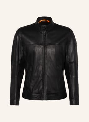 BOSS Leather jacket JOSEP2