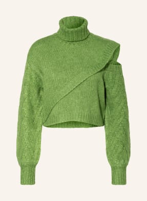 GESTUZ Turtleneck sweater ARTIKOGZ with cut-out