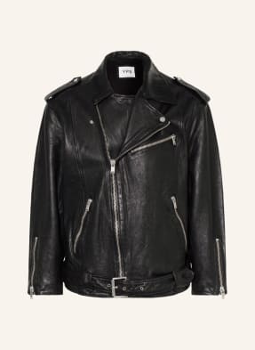 YOUNG POETS Leather jacket JAX VEG OVERSIZED 231