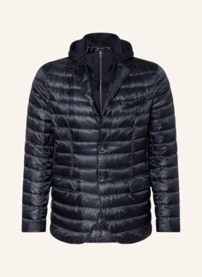 HERNO Down jacket with removable trim 