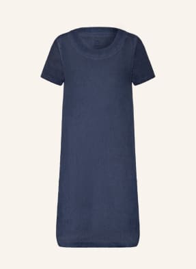 120%lino Linen dress in mixed materials 