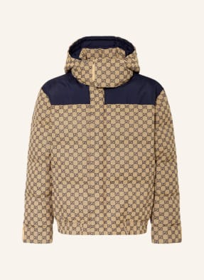 GUCCI Down jacket with removable hood