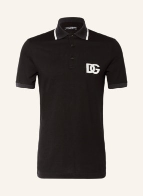 DOLCE & GABBANA Koszulka polo z piki 