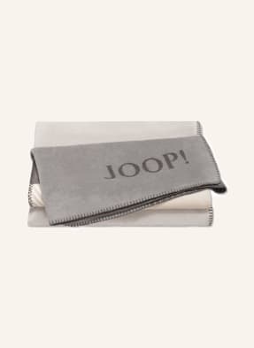 JOOP! Plaid J!GLAM zum Wenden in weiss/ beige