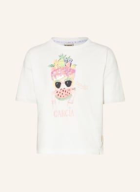 GARCIA T-Shirt mit Pailletten