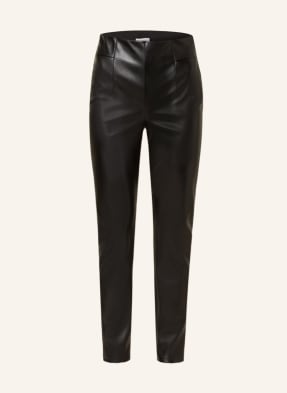 PATRIZIA PEPE 7/8 trousers in leather look