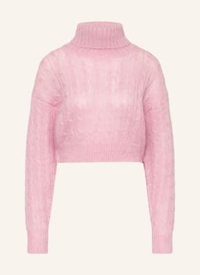 GANNI Cropped-Pullover mit Mohair