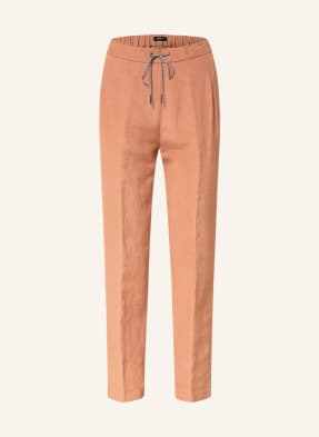FABIANA FILIPPI Pants in jogger style with linen and silk