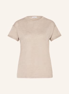 BRUNELLO CUCINELLI T-shirt with cashmere and glitter thread
